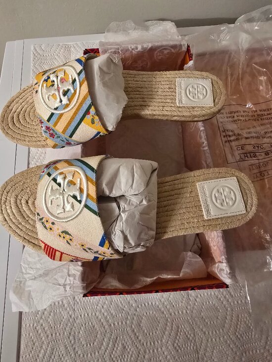 Tory Burch Shoes - Tory Burch Benton Espadrille Slides